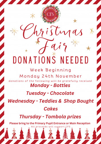 Donations Poster 2025