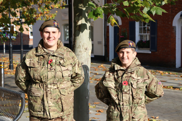 Remembrance Parade Cadets