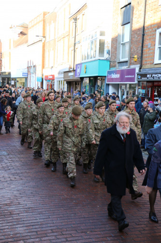 Remembrance Parade Cadets March